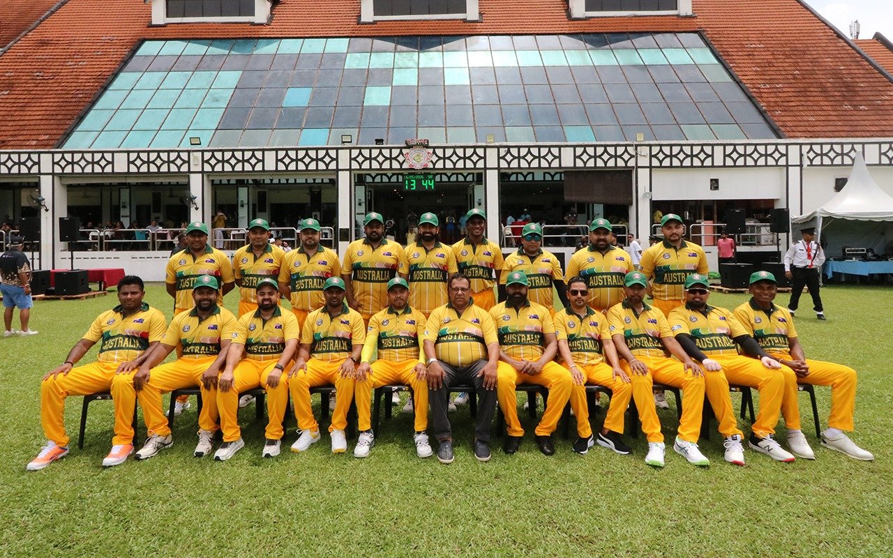 Australian cricket team portrait