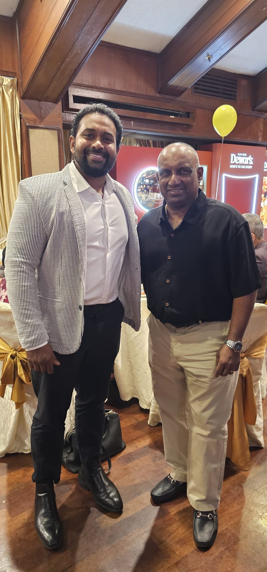 Gihan Ekanayake at a Melbourne community gathering
